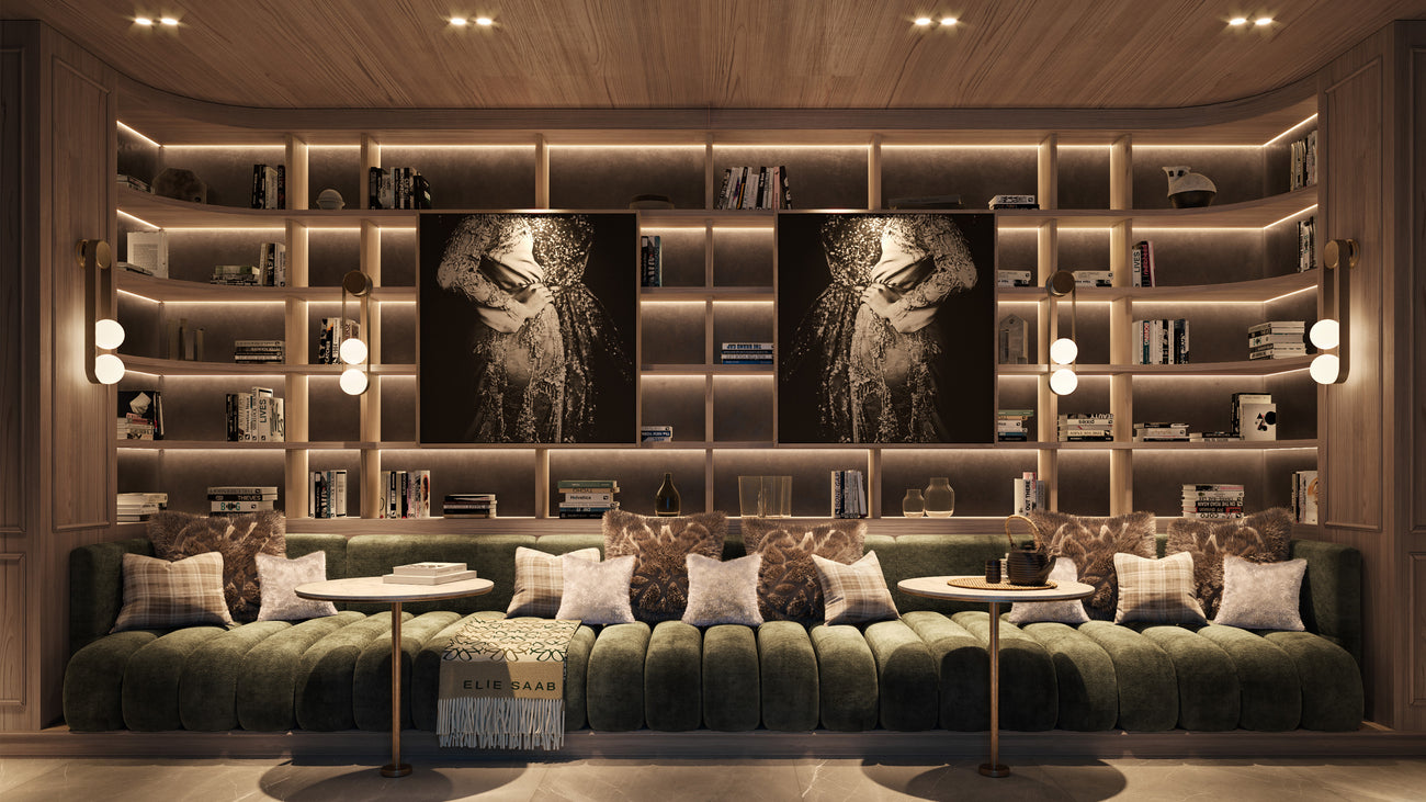 Elegant suite with Alpine panorama views